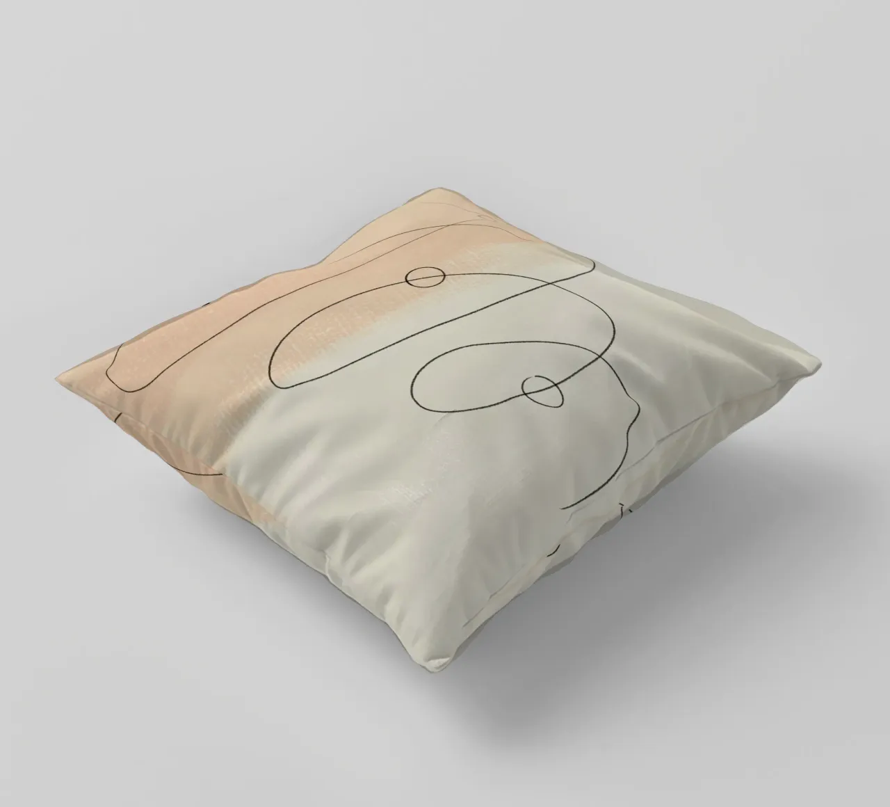 Simple Art Line No 18 cuscino da treechild