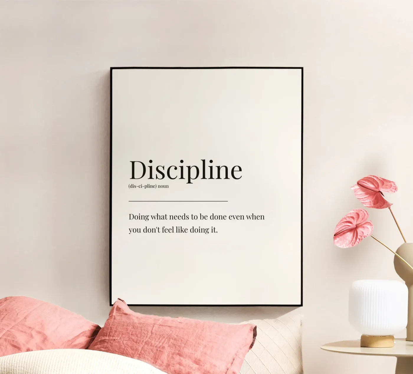 Discipline defintion plexiglass da Paigaam Studio