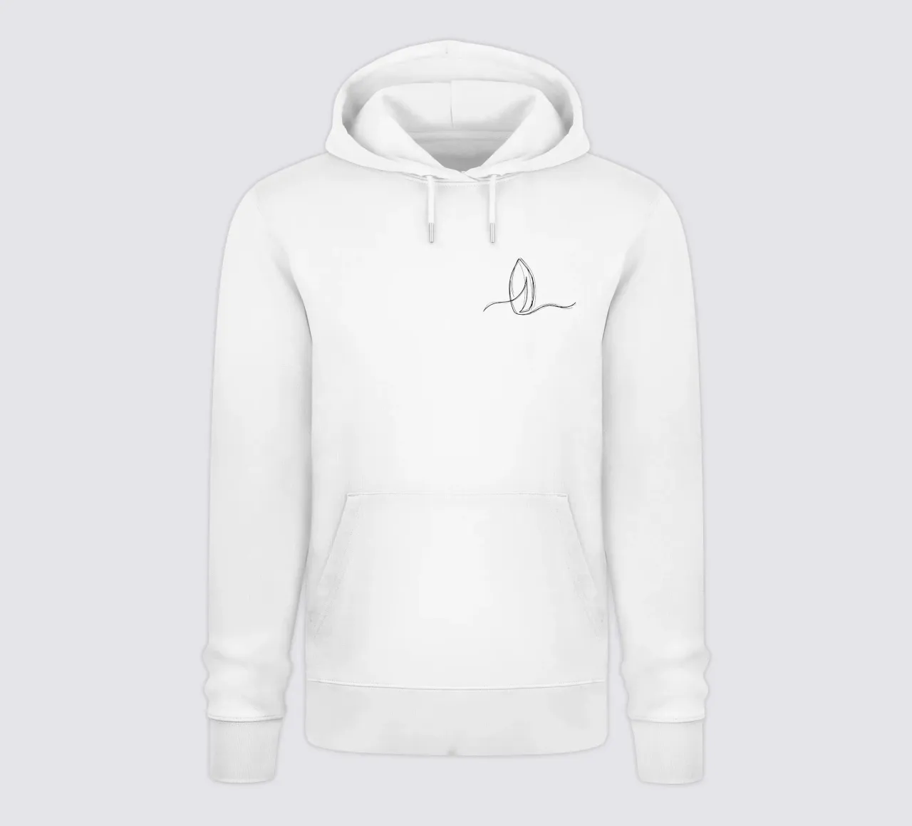 Surfing Poster, Poster Surfen, Surfposter mit Text, Surfer felpa con cappuccio da LIMITED EDITION LETTERS