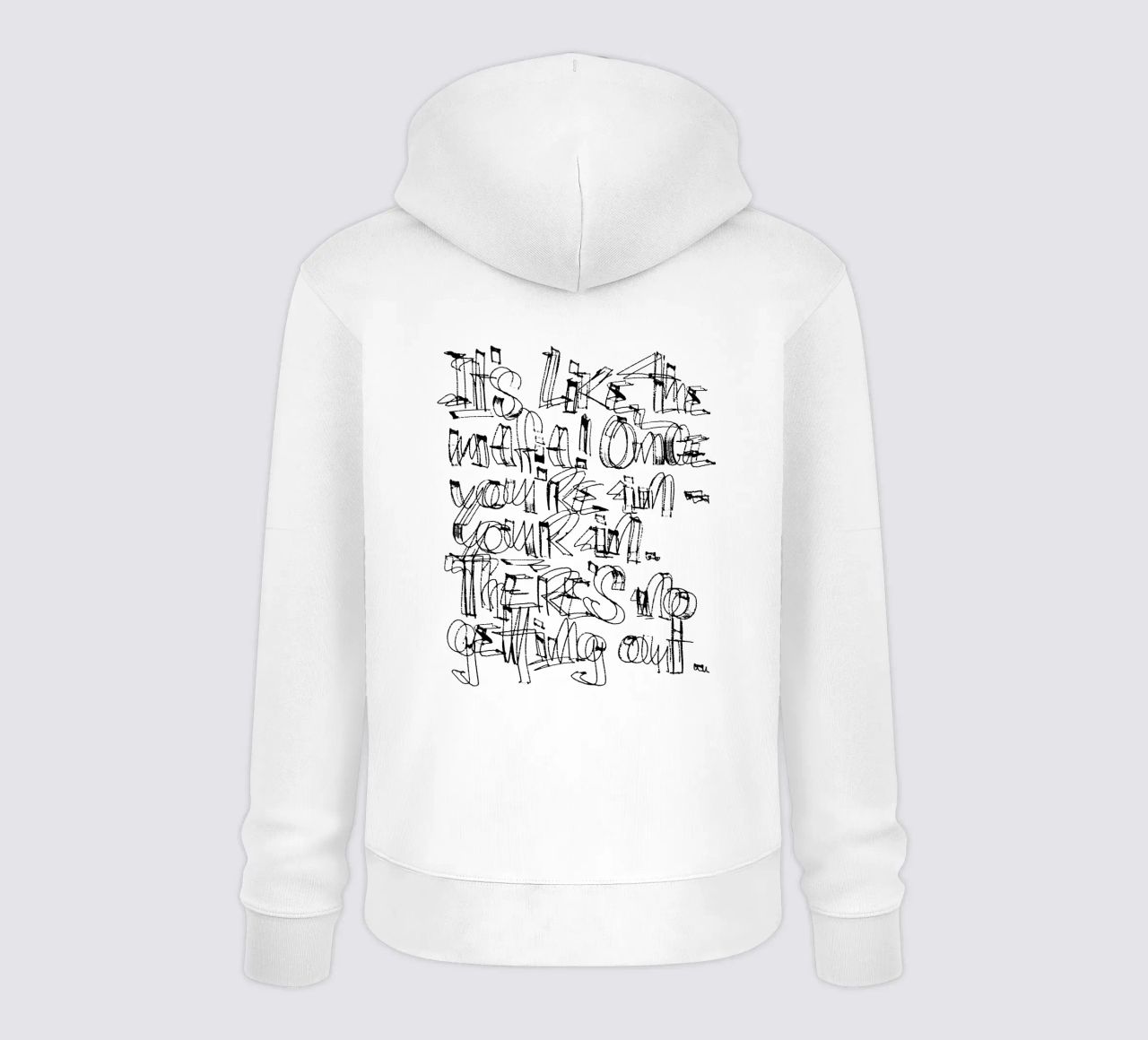 Surfing - if you are in, you are in. felpa con cappuccio da LIMITED EDITION LETTERS
