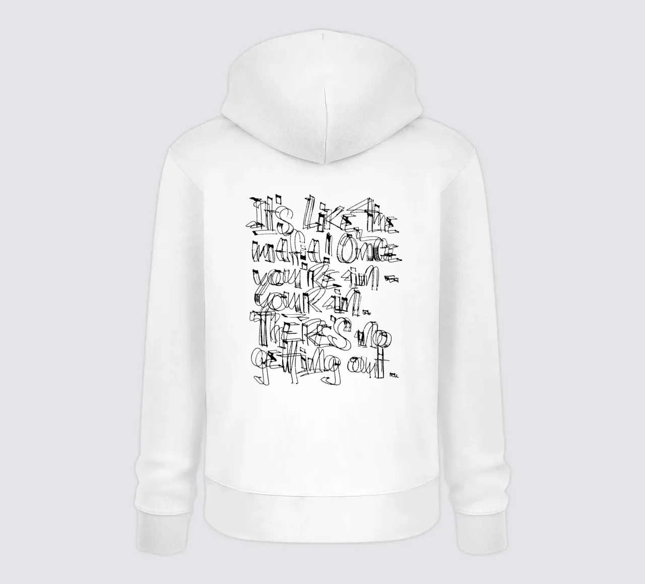 Surfing - if you are in, you are in. sudadera con capucha de LIMITED EDITION LETTERS