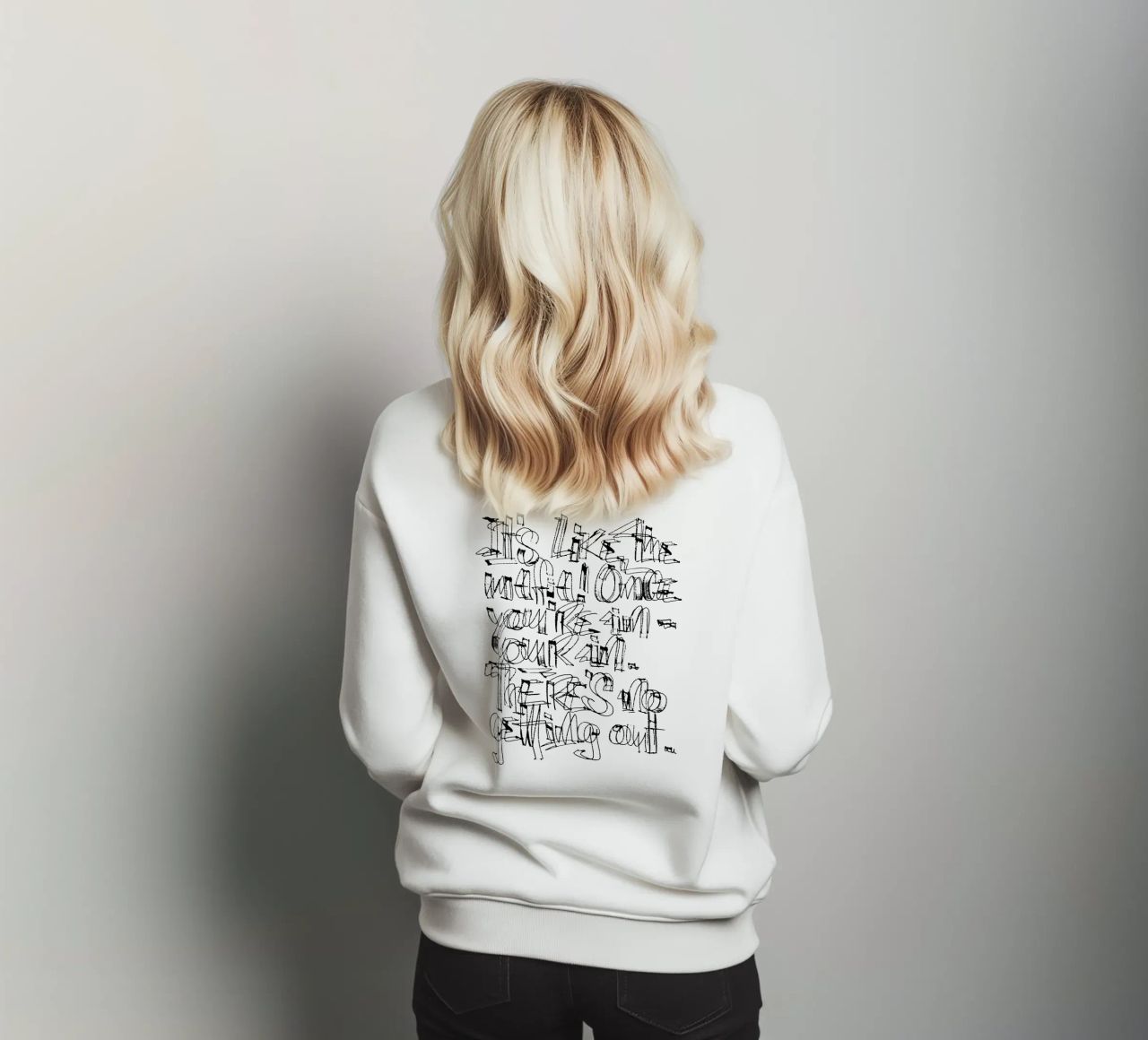 Surfing - if you are in, you are in. felpa da LIMITED EDITION LETTERS