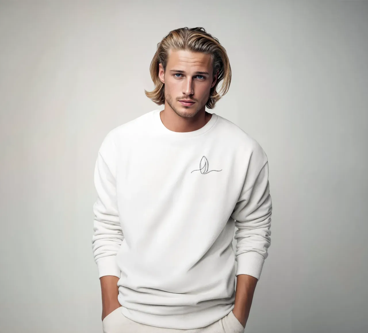 Surfing - if you are in, you are in. Sweatshirt von LIMITED EDITION LETTERS
