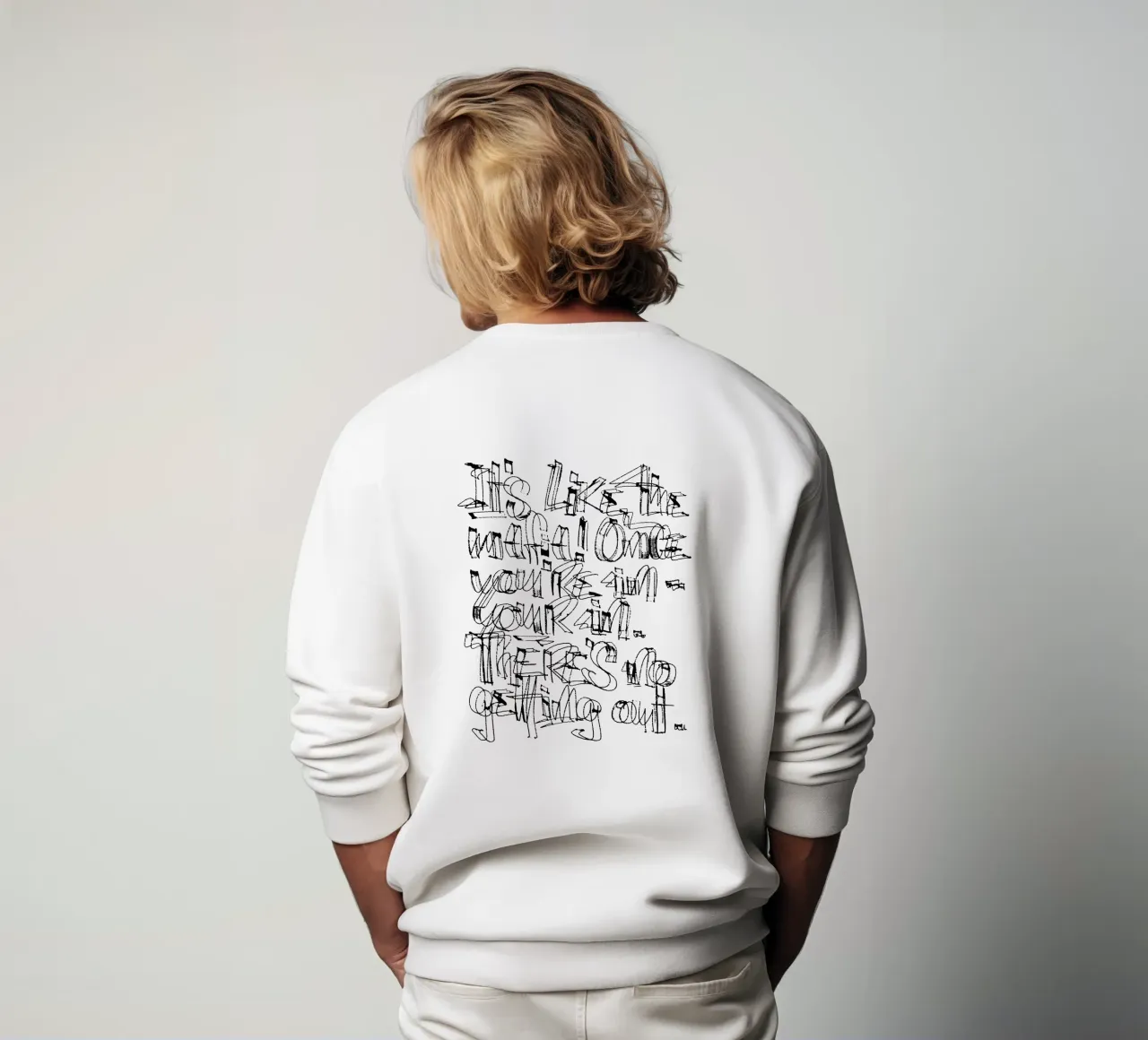 Surfing - if you are in, you are in. felpa da LIMITED EDITION LETTERS