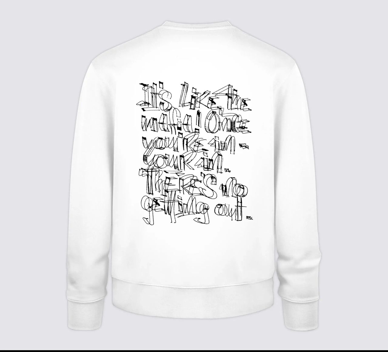 Surfing - if you are in, you are in. felpa da LIMITED EDITION LETTERS