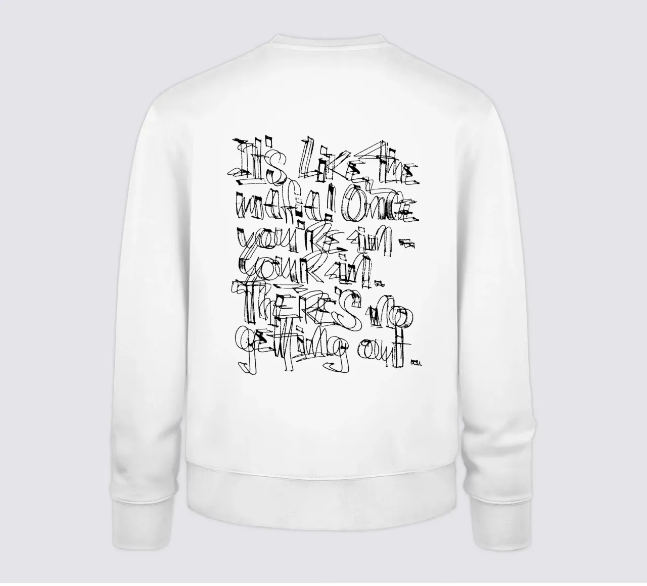 Surfing - if you are in, you are in. felpa da LIMITED EDITION LETTERS