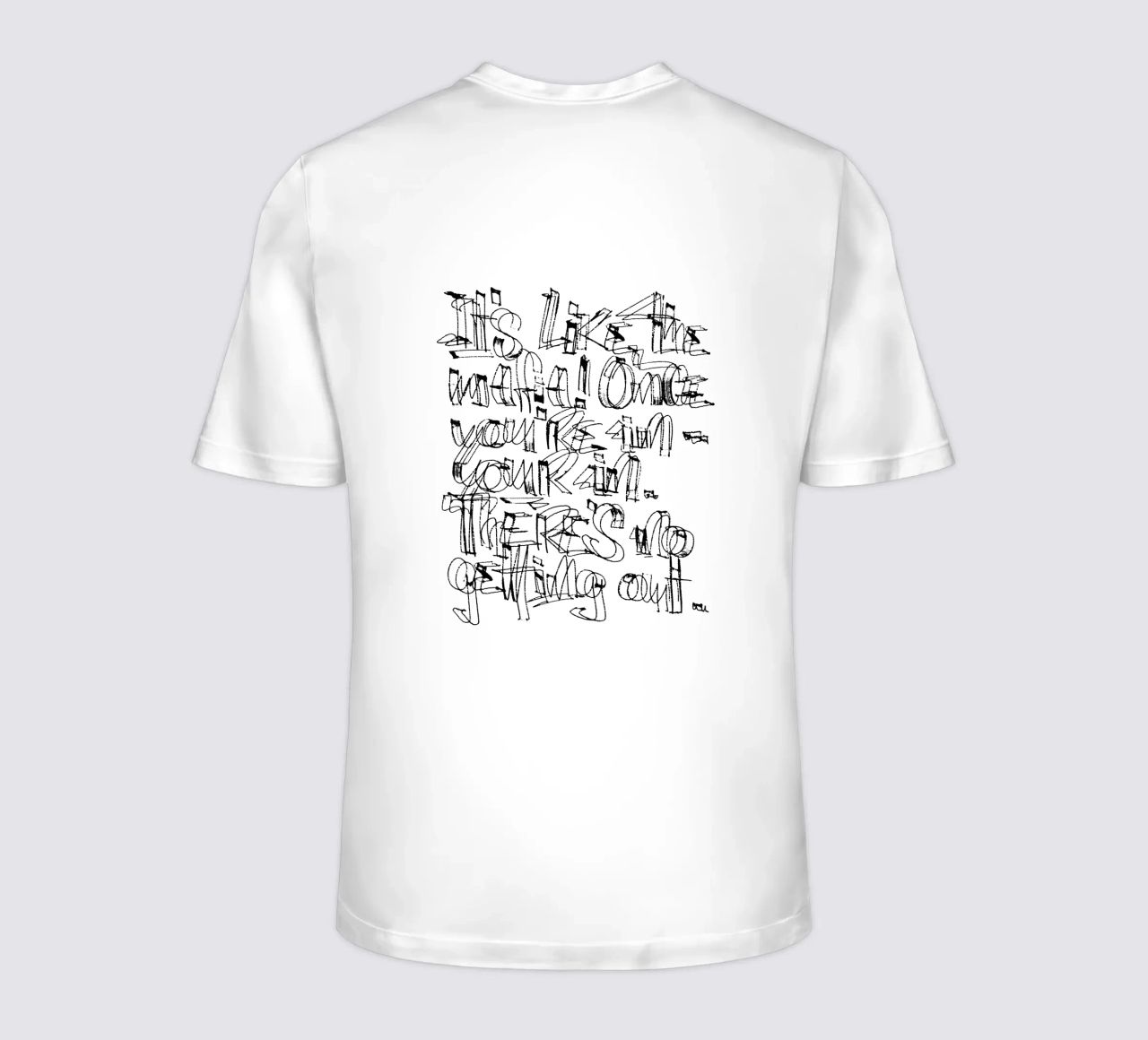 Surfing - if you are in, you are in. t-shirt da LIMITED EDITION LETTERS