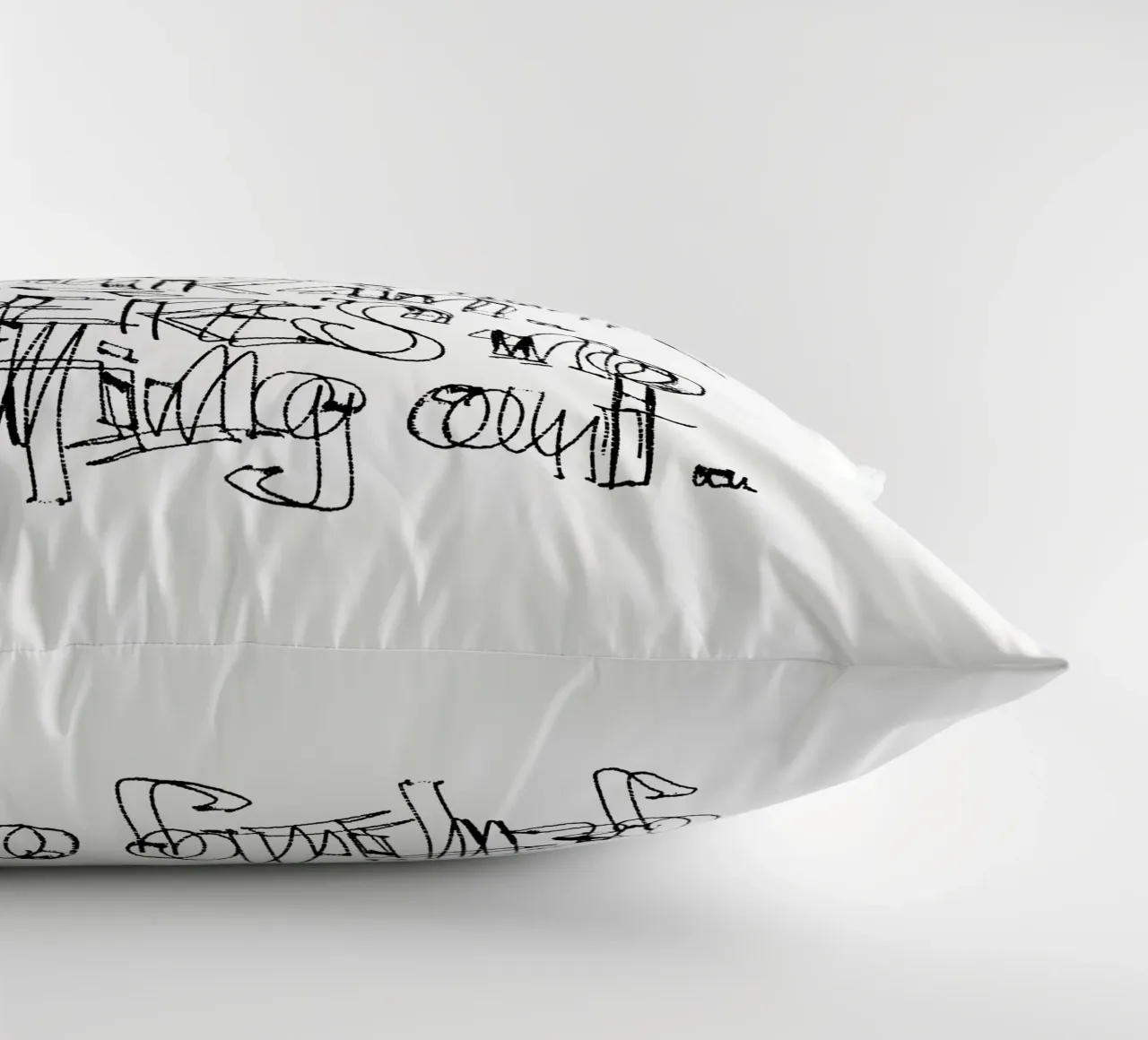 Surfing - if you are in, you are in. cuscino da LIMITED EDITION LETTERS