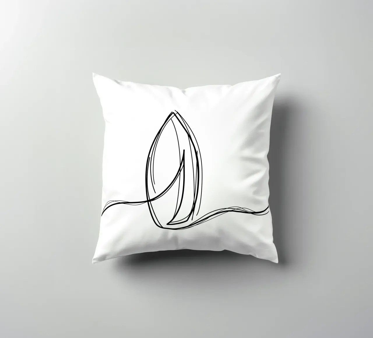 Surfing - if you are in, you are in. cuscino da LIMITED EDITION LETTERS