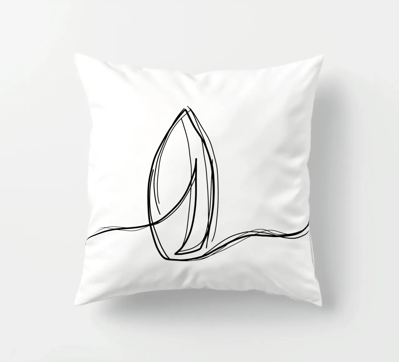 Surfing - if you are in, you are in. cuscino da LIMITED EDITION LETTERS