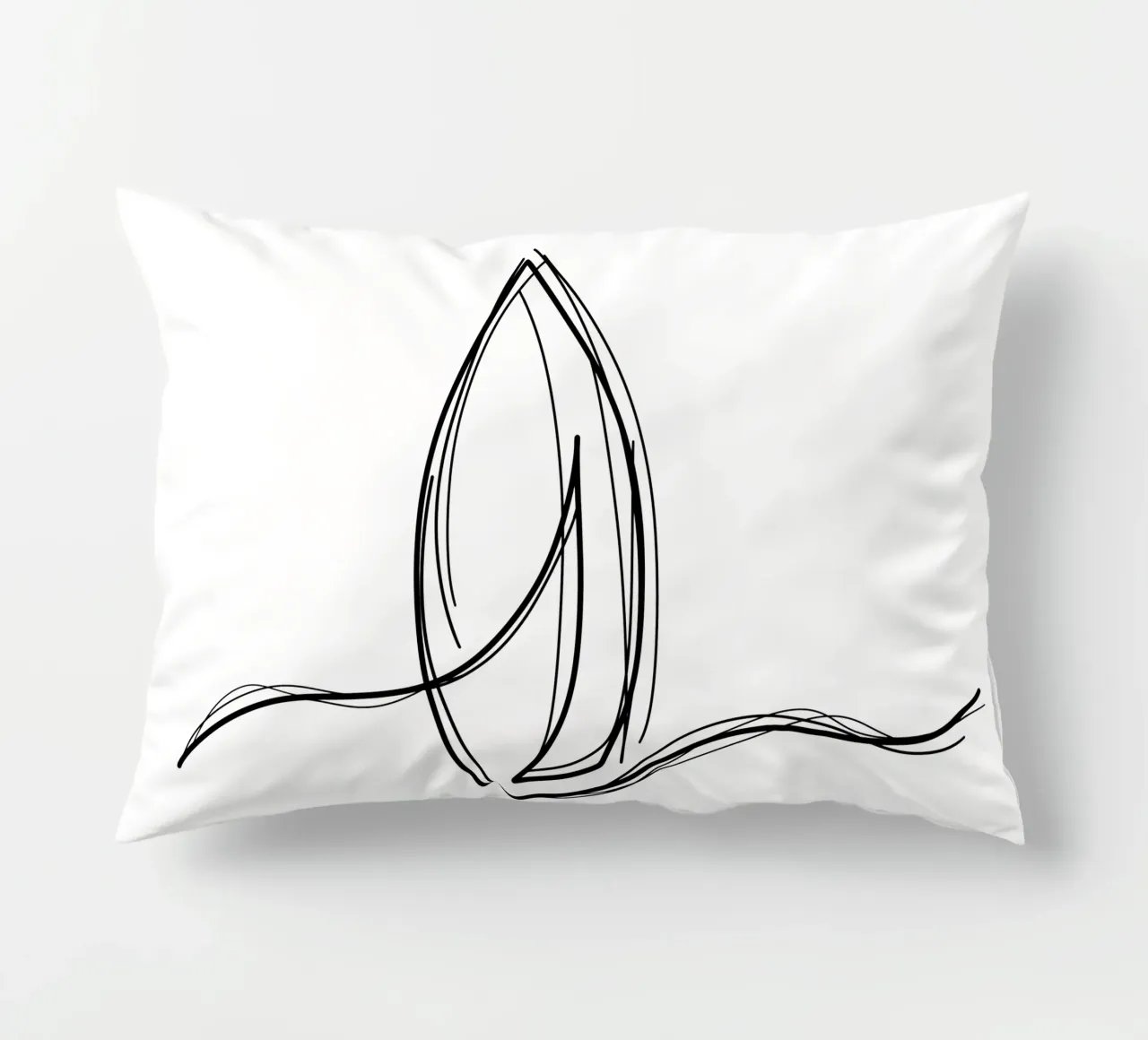 Surfing - if you are in, you are in. cuscino da LIMITED EDITION LETTERS