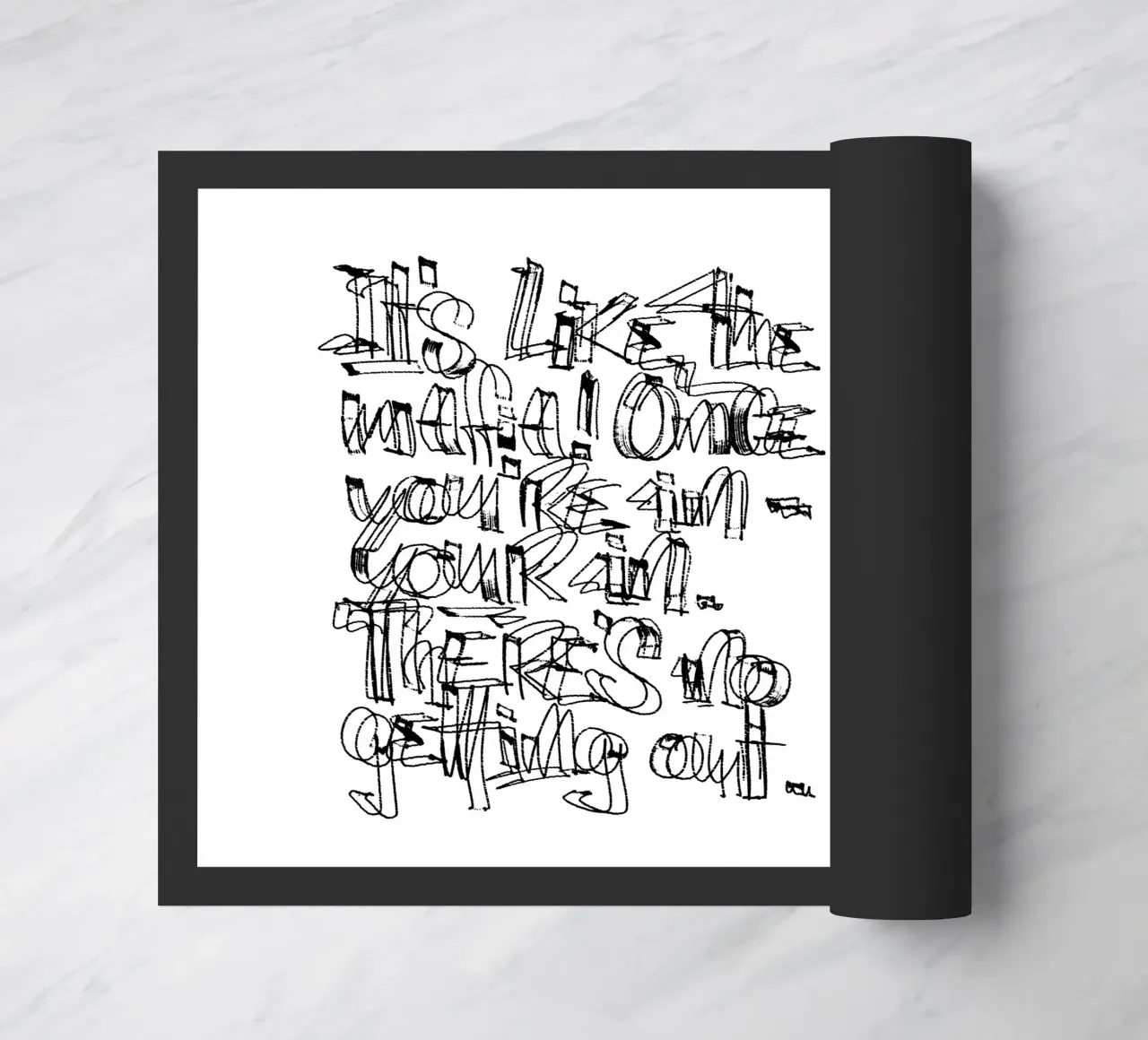 Surfing Poster, Poster Surfen, Surfposter mit Text, Surfer zerbino da LIMITED EDITION LETTERS