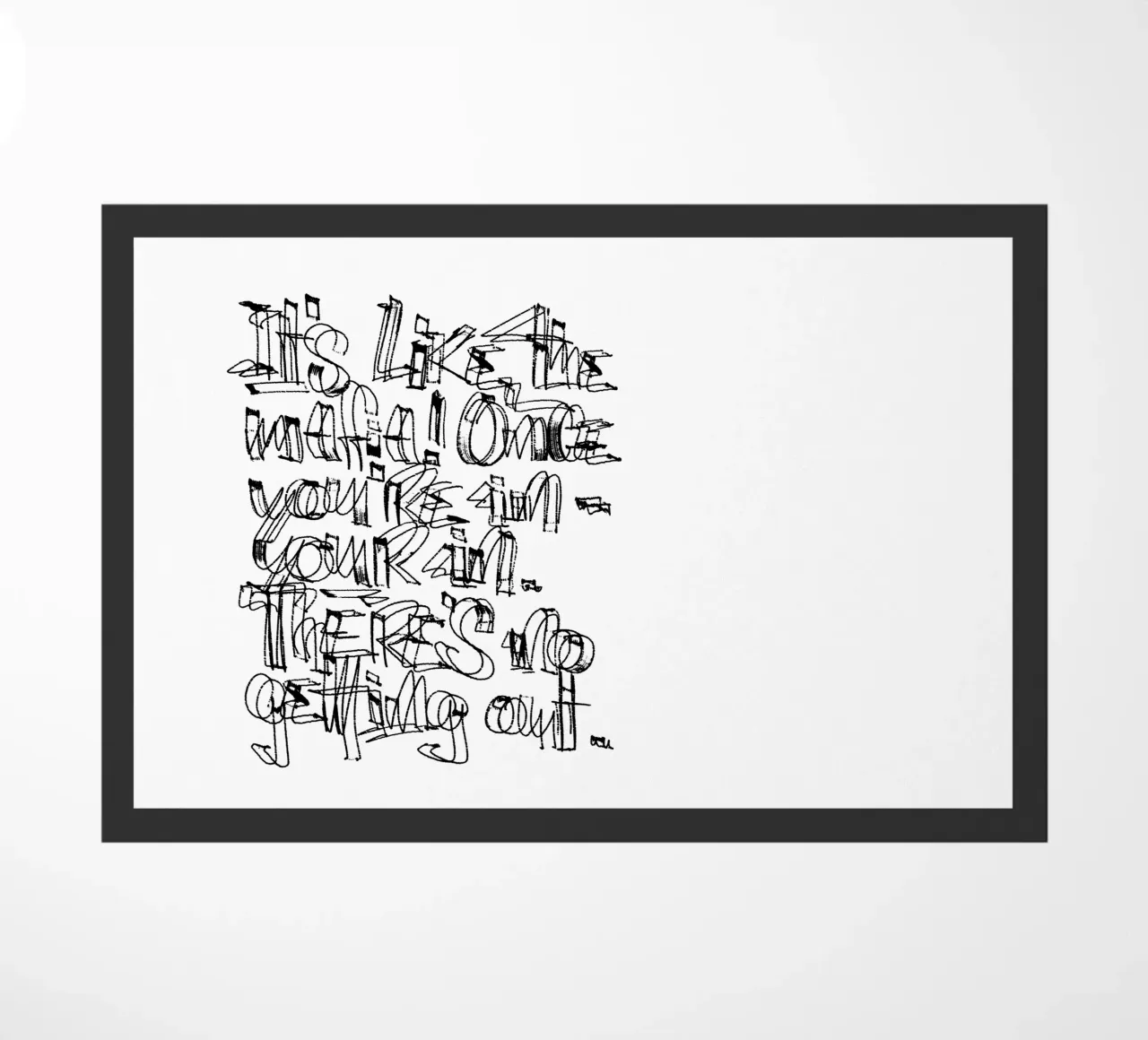 Surfing Poster, Poster Surfen, Surfposter mit Text, Surfer zerbino da LIMITED EDITION LETTERS
