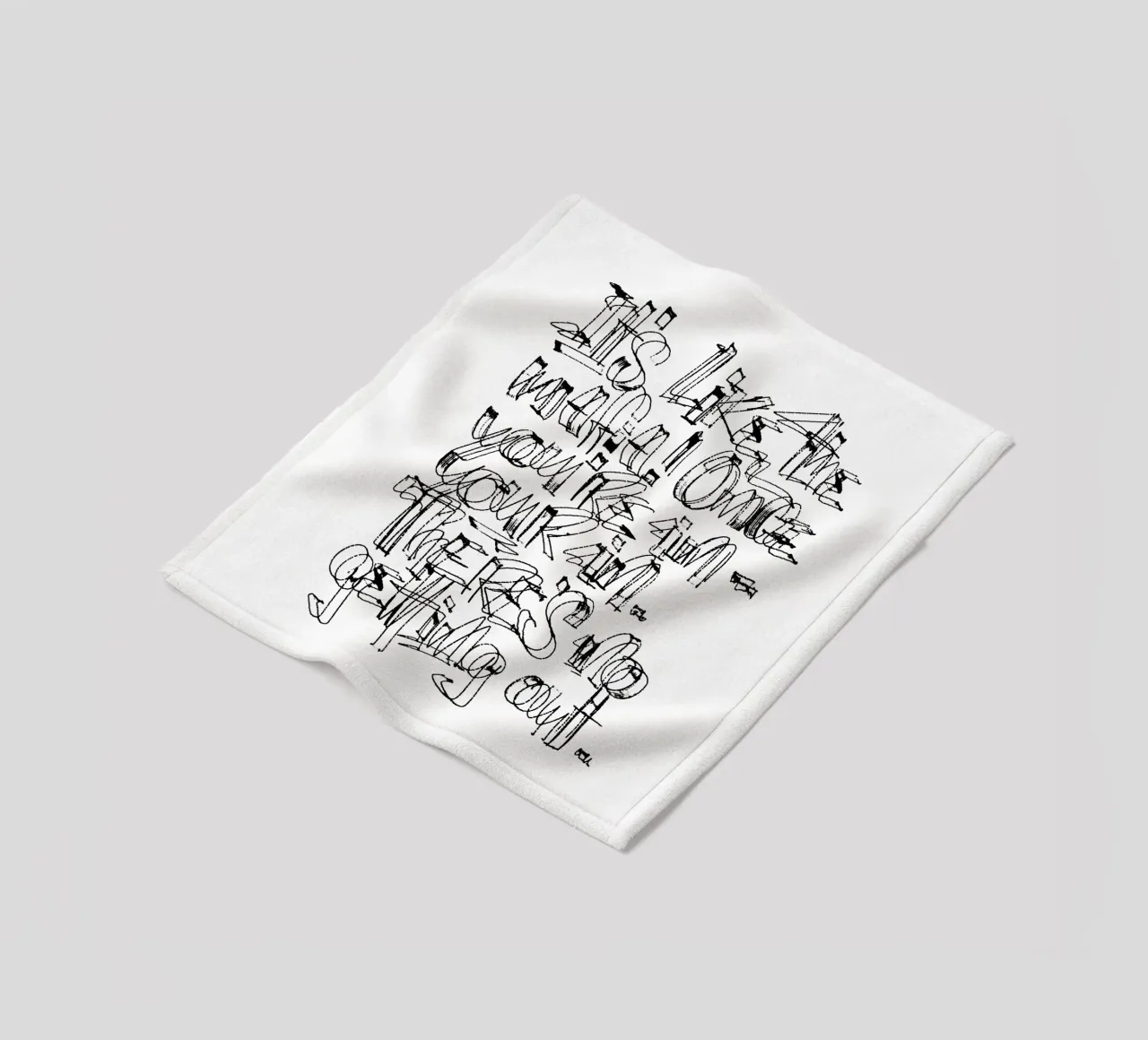 Surfing - if you are in, you are in. coperta in pile da LIMITED EDITION LETTERS