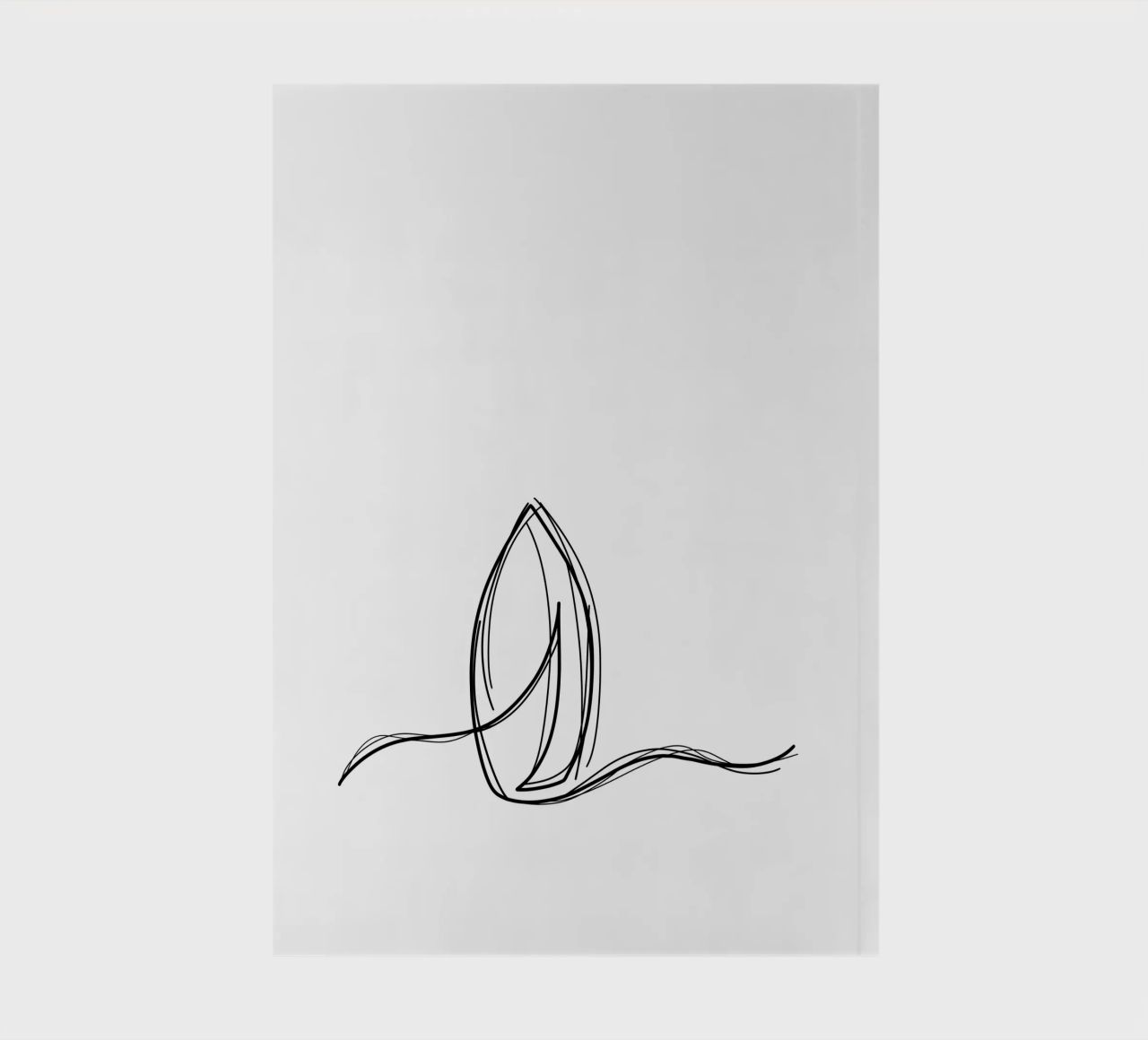 Surfing - if you are in, you are in. notebook by LIMITED EDITION LETTERS