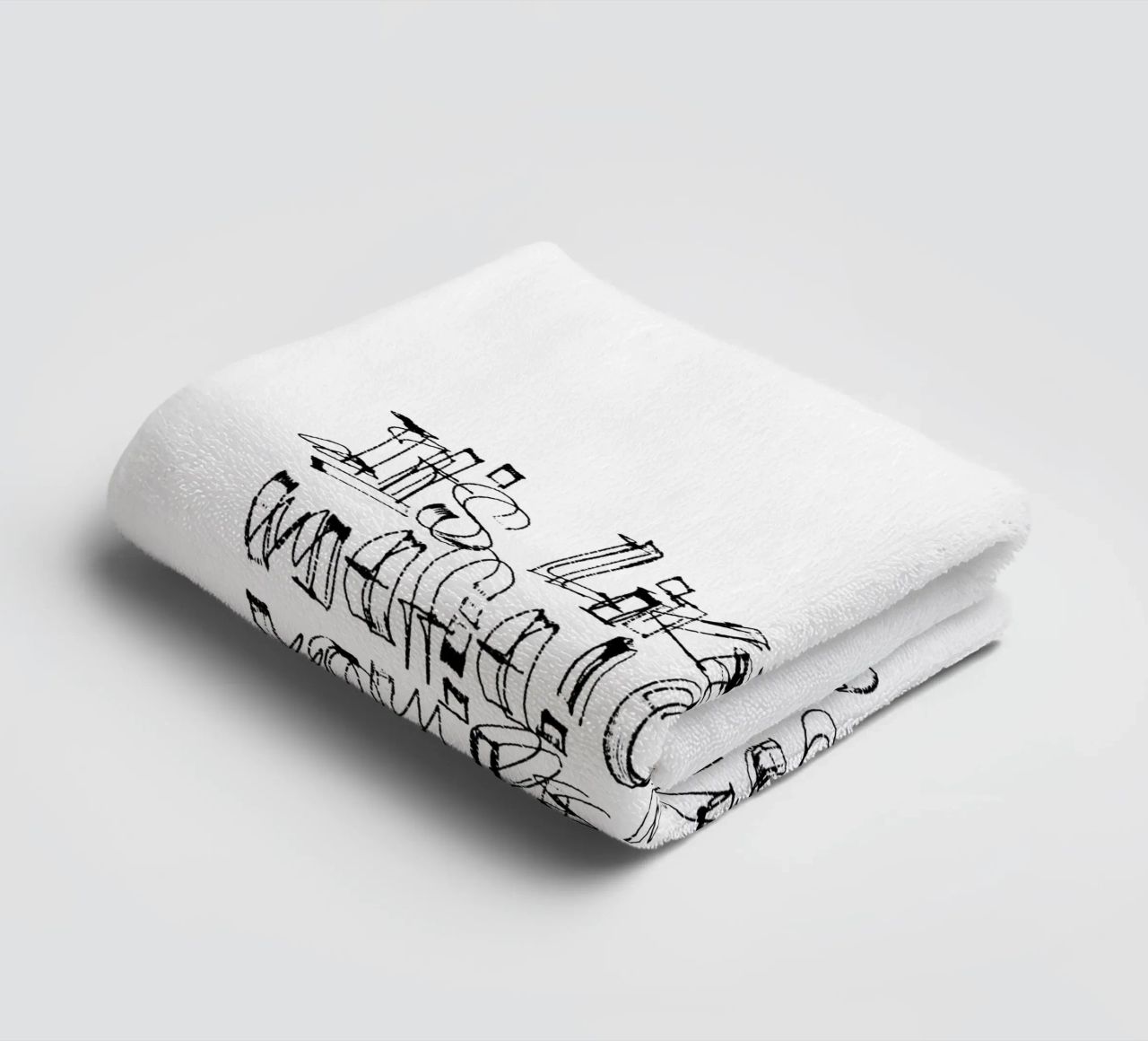 Surfing - if you are in, you are in. asciugamano da bagno da LIMITED EDITION LETTERS