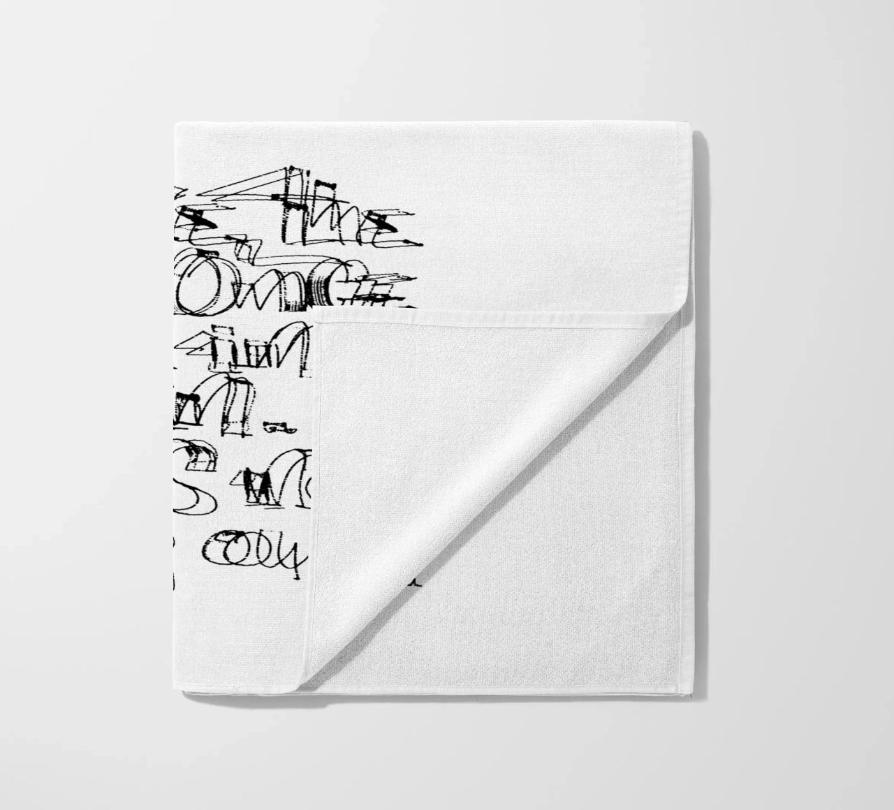 Surfing - if you are in, you are in. telo mare da LIMITED EDITION LETTERS