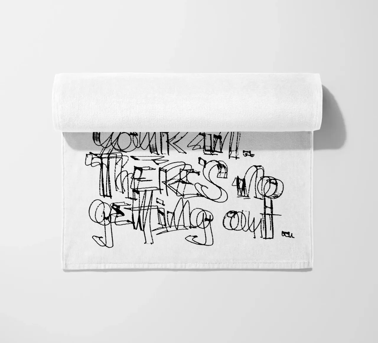 Surfing - if you are in, you are in. Strandtuch von LIMITED EDITION LETTERS