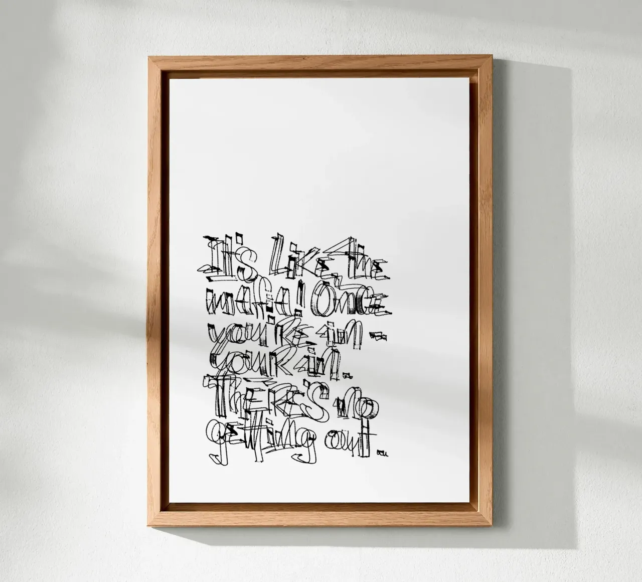 Surfing - if you are in, you are in. pannello forex da LIMITED EDITION LETTERS