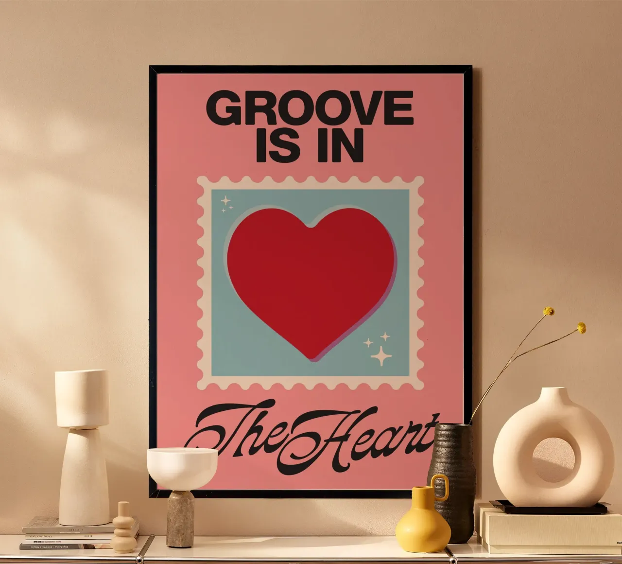 Groove is in the Heart carta hahnemühle da Lolly & Roobs