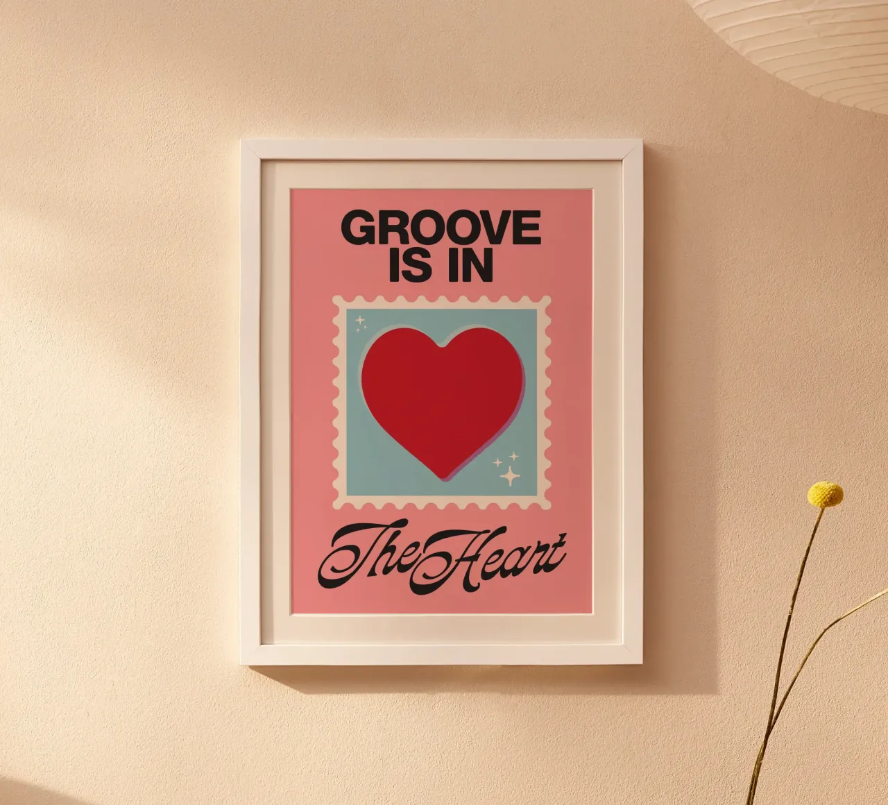 Groove is in the Heart carta hahnemühle da Lolly & Roobs