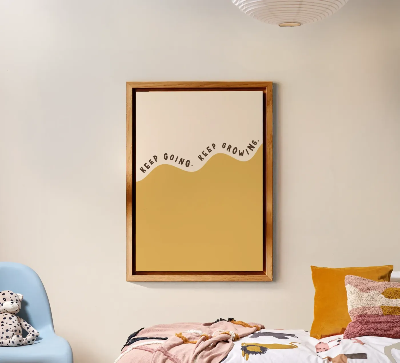 Keep Going. Keep Growing. forex plate by Lolly & Roobs