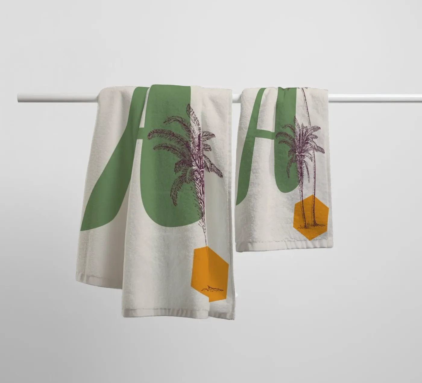 A badhanddoek van Froilein Juno