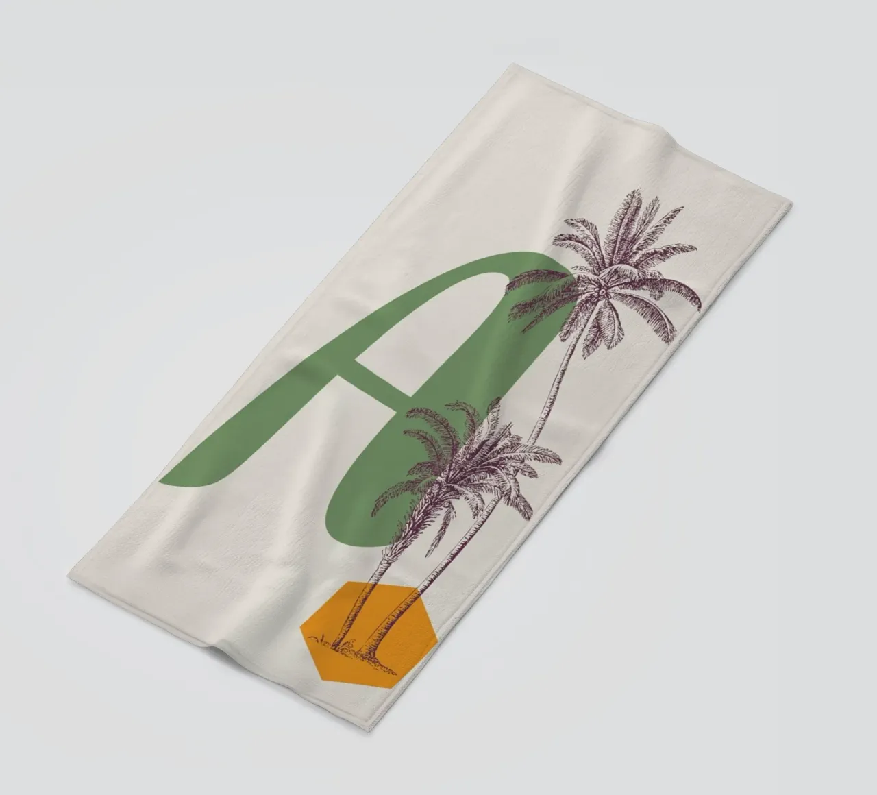 A beach towel by Froilein Juno