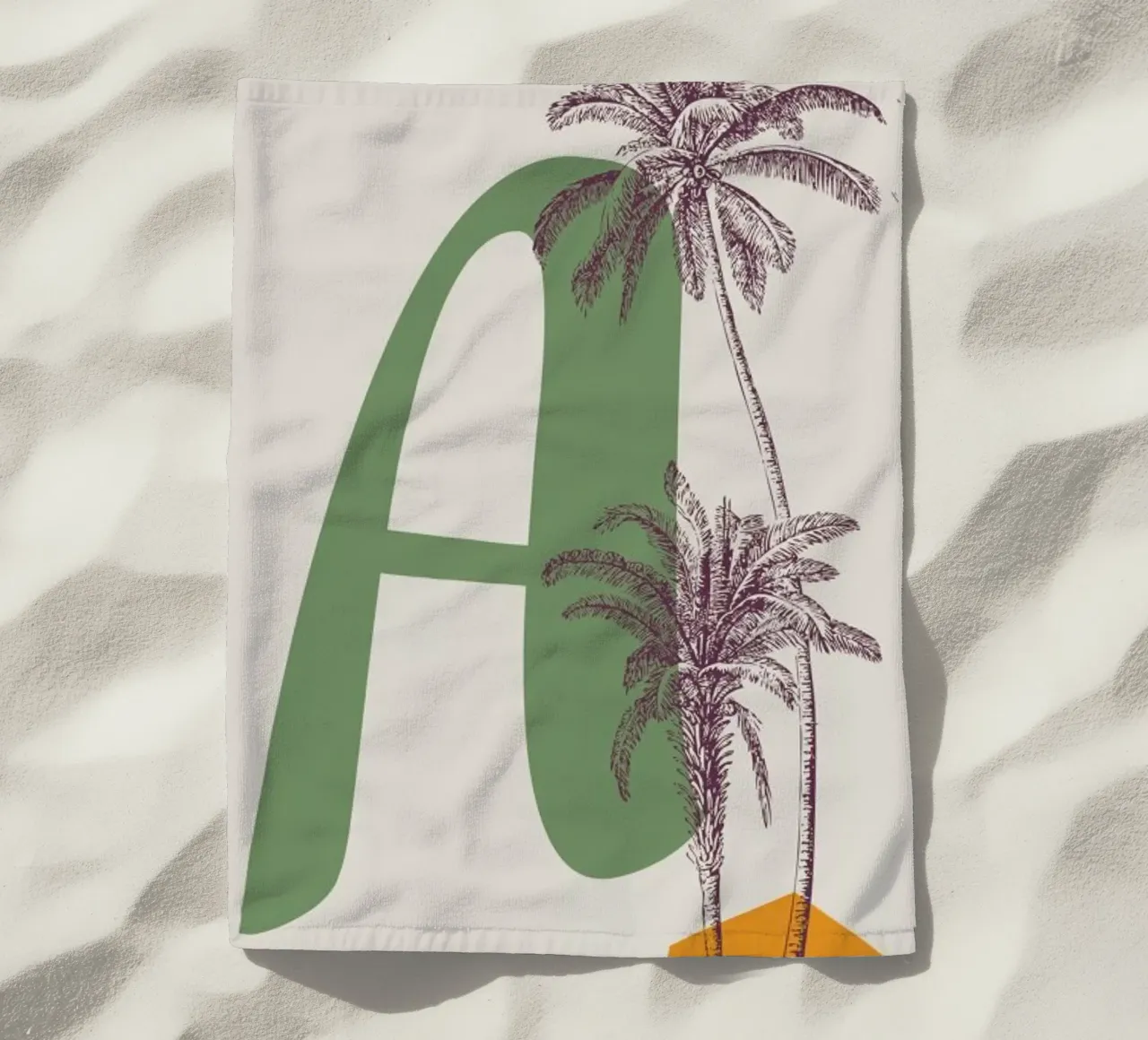 A beach towel by Froilein Juno