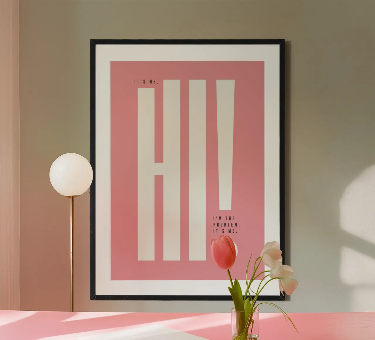 Sono io... Ciao! Sono il problema... poster da Lolly & Roobs