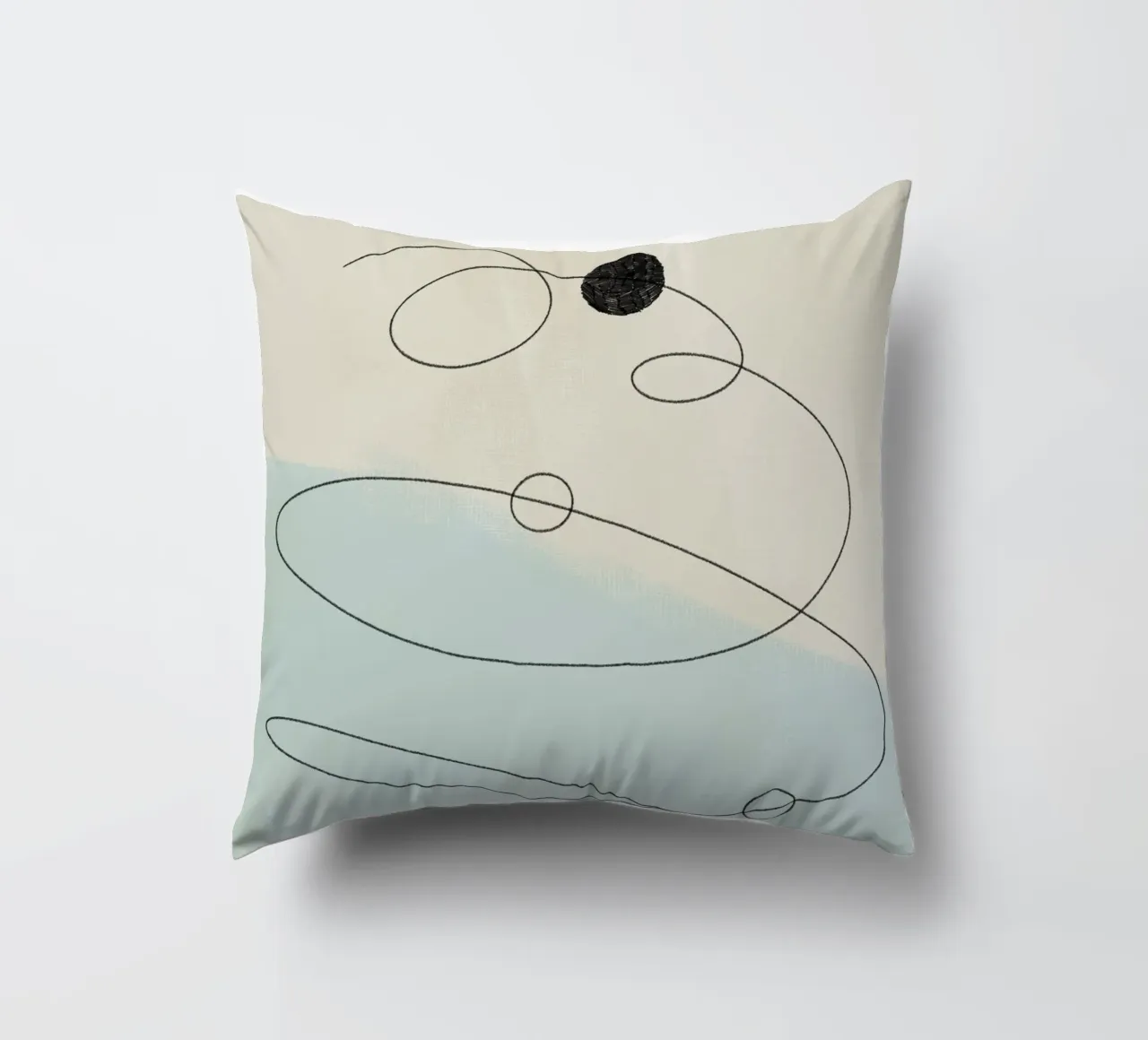 Simple Art Line No 19 cuscino da treechild