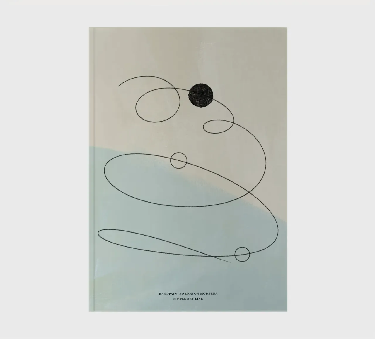 Simple Art Line No 19 notebook by treechild
