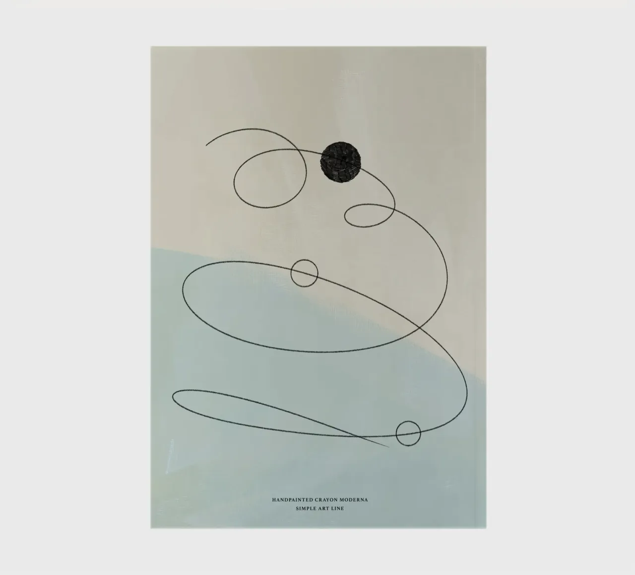 Simple Art Line No 19 notebook by treechild