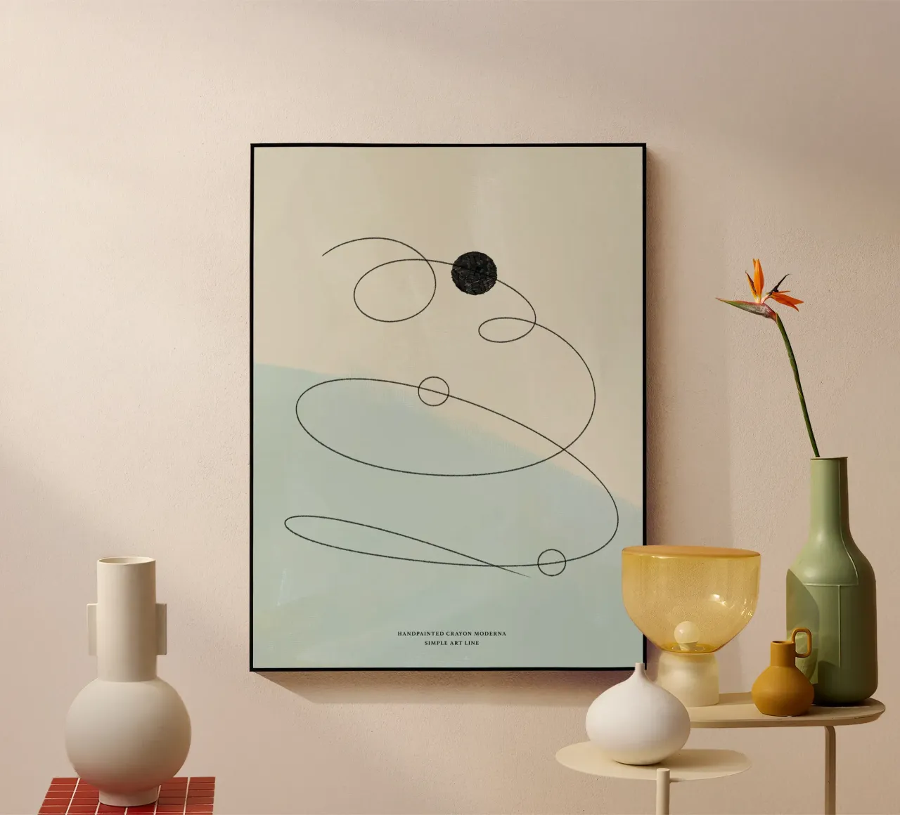 Simple Art Line No 19 plexiglass da treechild