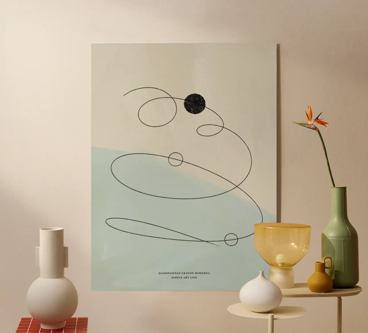 Simple Art Line No 19 plexiglass da treechild
