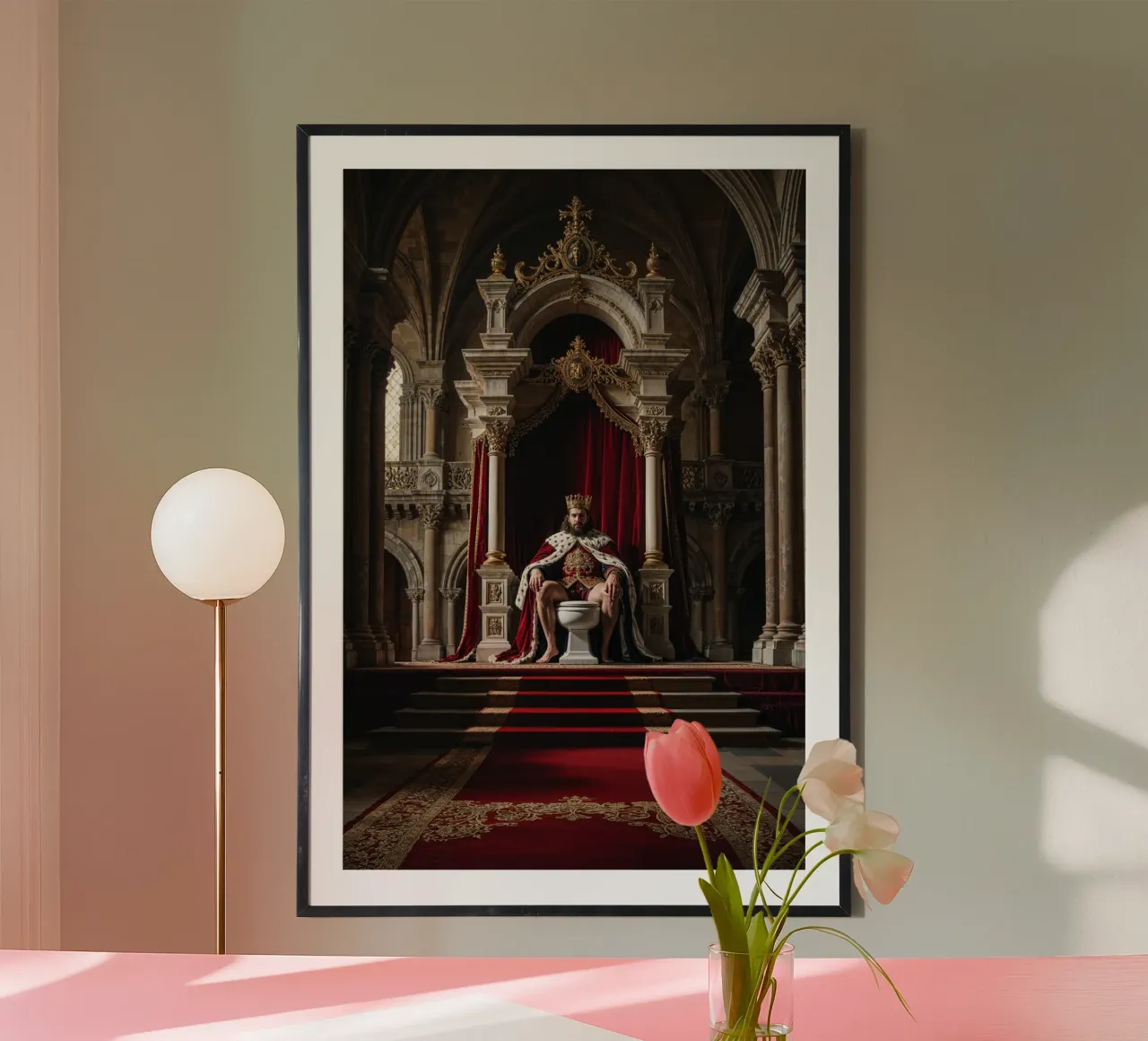 Game of Porcelain: A Royal Flush poster da Renaissance Rebel