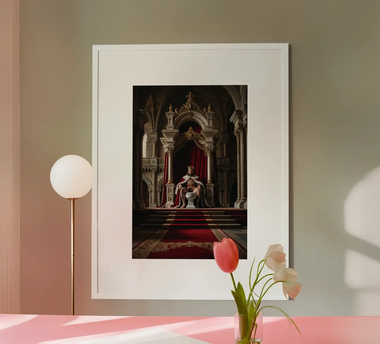 Game of Porcelain: A Royal Flush poster da Renaissance Rebel