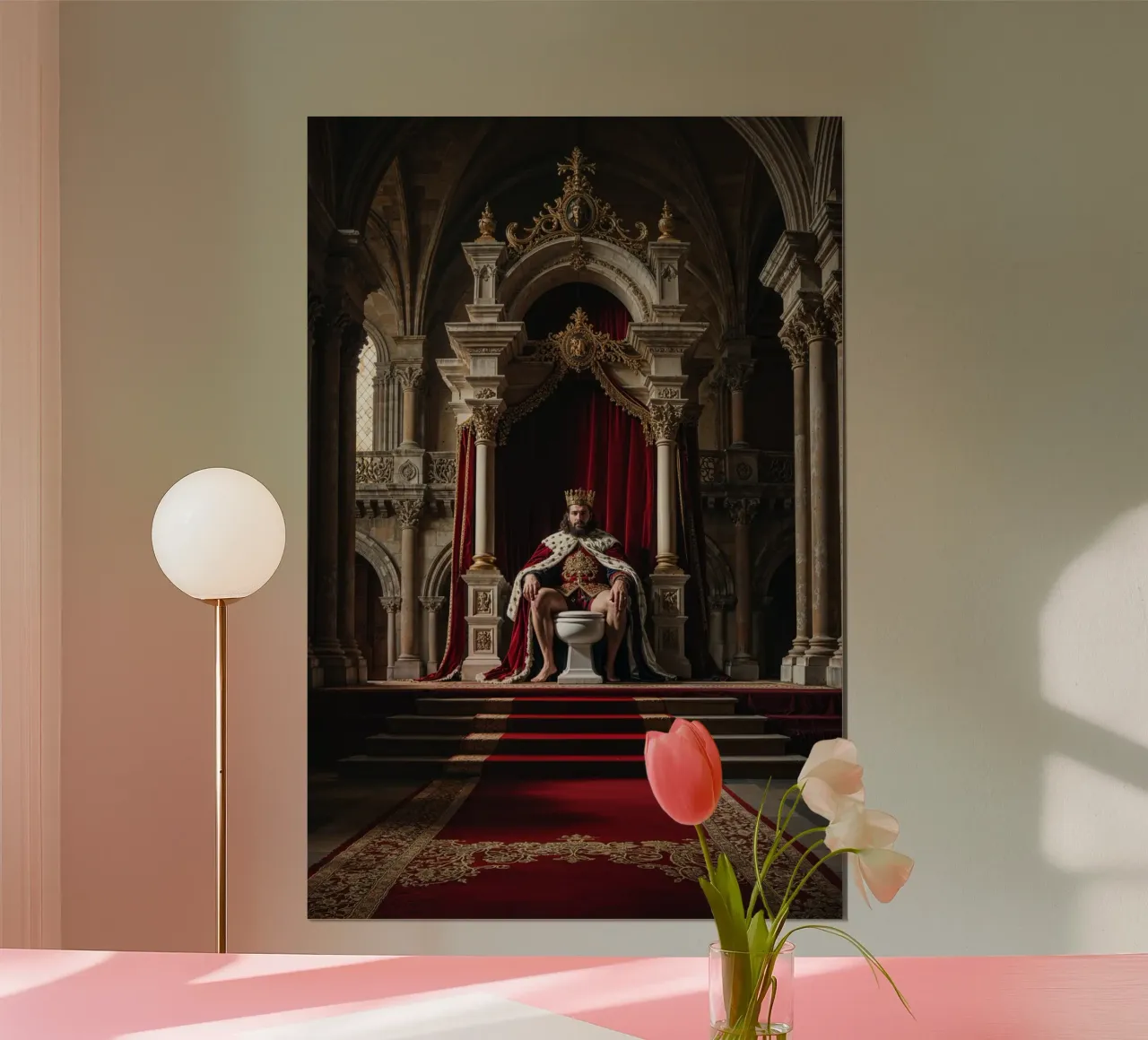 Game of Porcelain: A Royal Flush poster da Renaissance Rebel