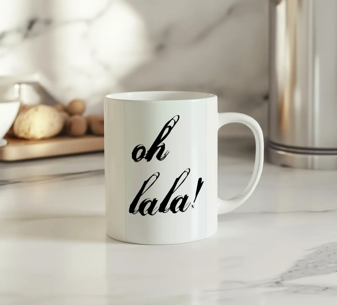 Ohlala ceramic mug by Froilein Juno