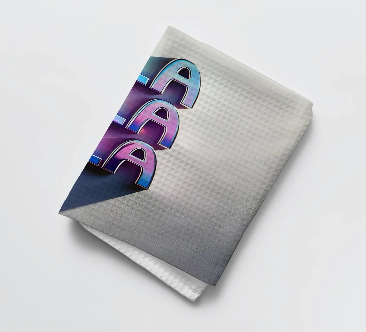 BLA BLA BLA Phrase Typo Gras Coloré - Bujaboom torchon de bujaboom