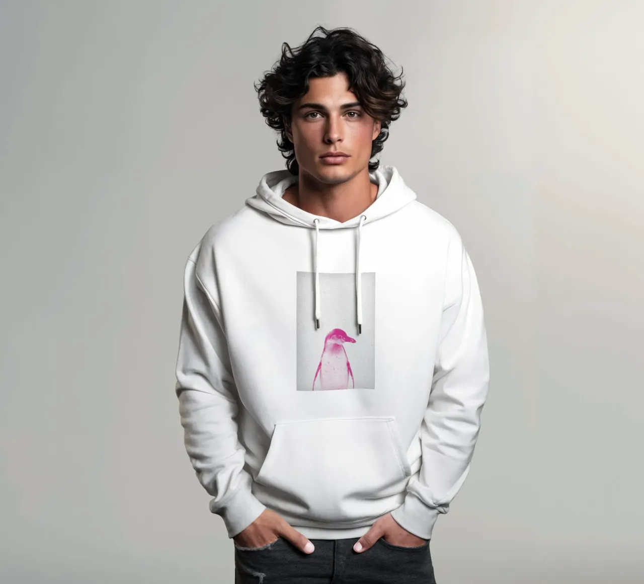 Pinguin 02 felpa con cappuccio da Froilein Juno