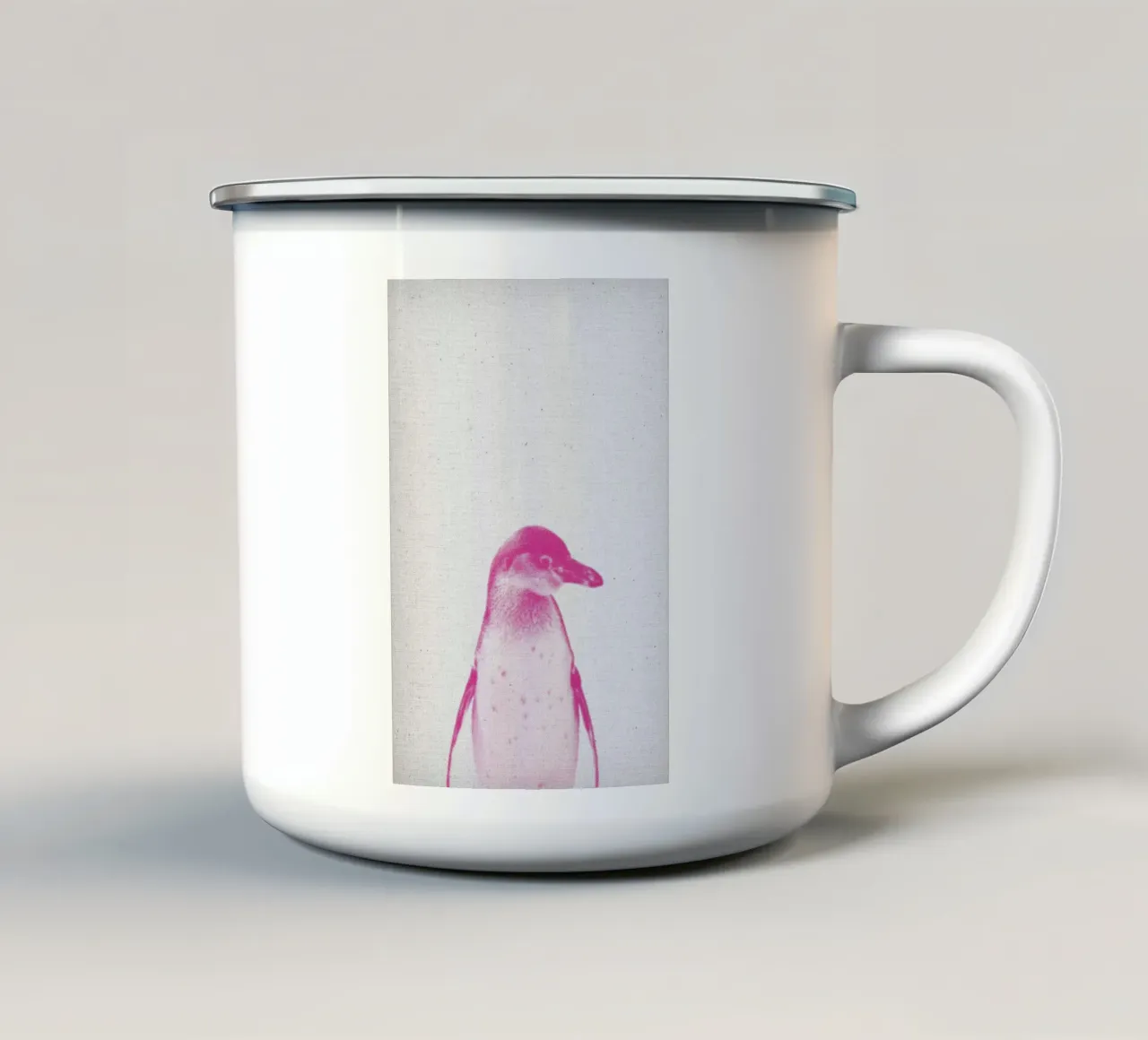 Pinguin 02 tazza in smalto da Froilein Juno