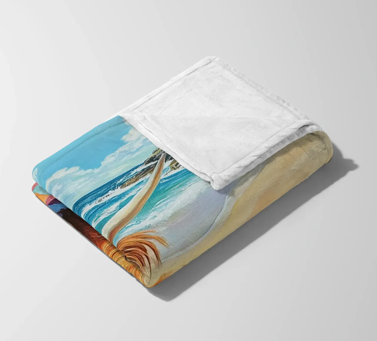 Mucca delle Highlands coperta in pile da Nikis Art Studio
