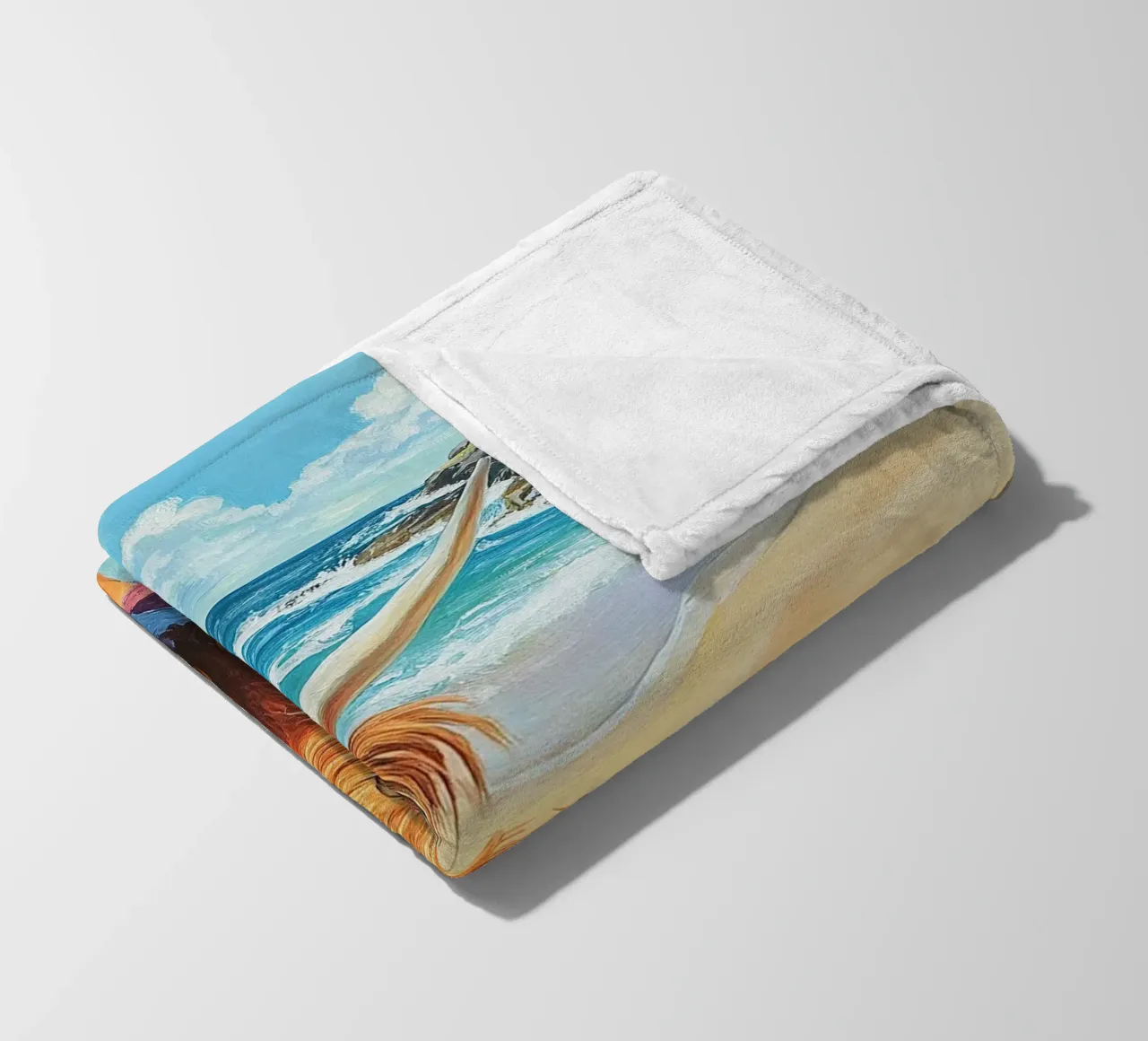 Mucca delle Highlands coperta in pile da Nikis Art Studio