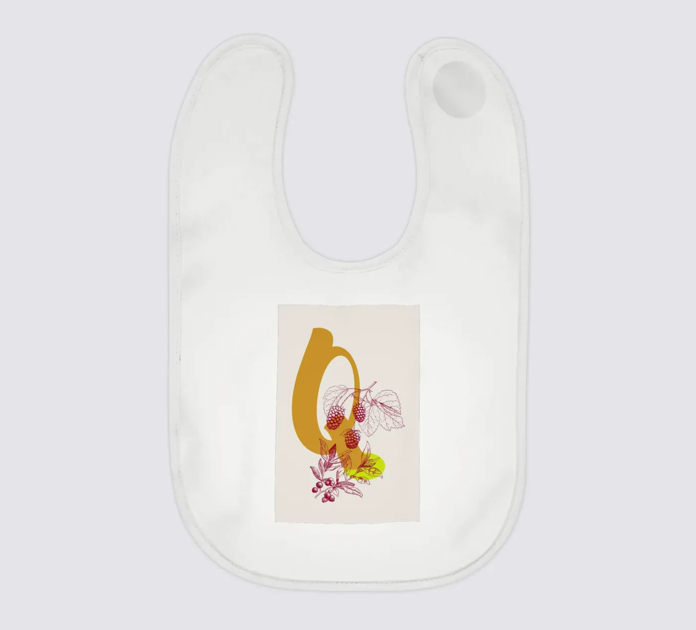 Q baby bib by Froilein Juno