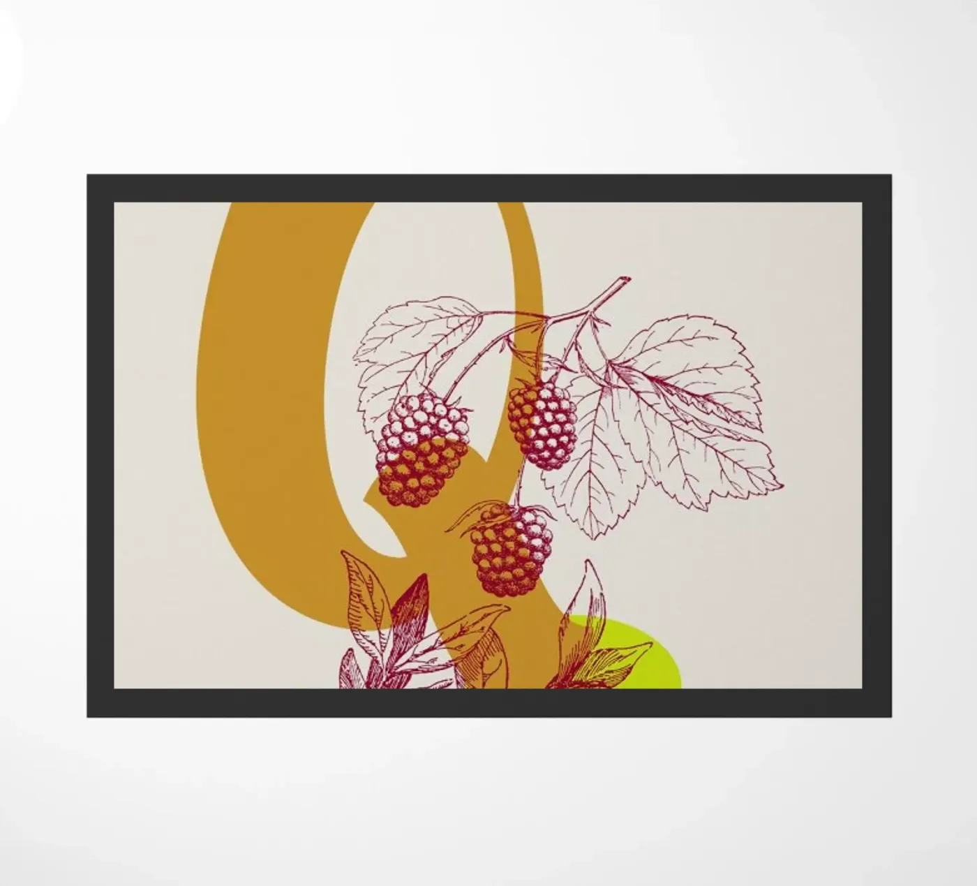 Q Fußmatte von Froilein Juno