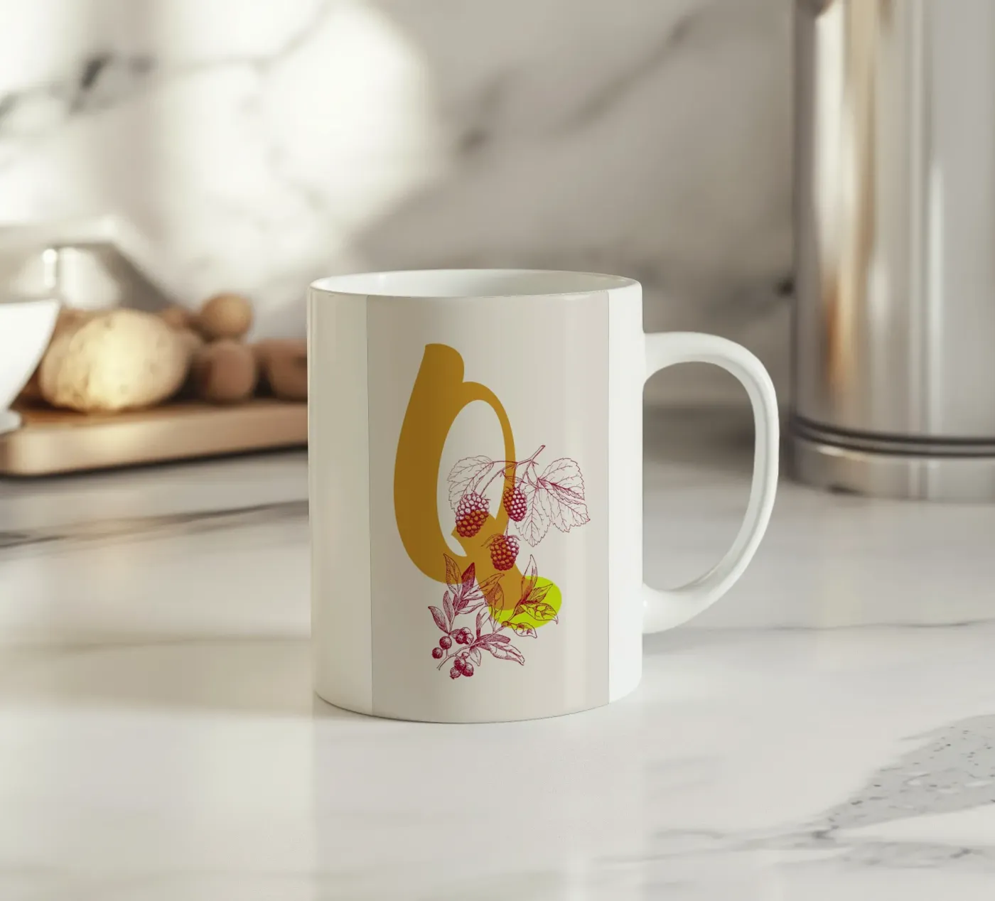 Q ceramic mug by Froilein Juno