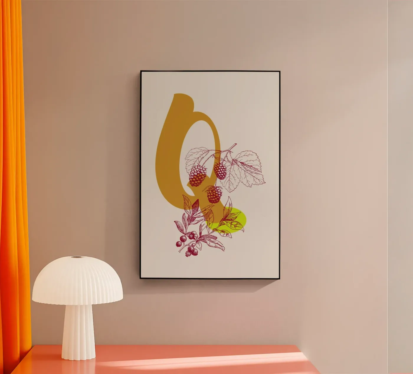 Q acryl van Froilein Juno