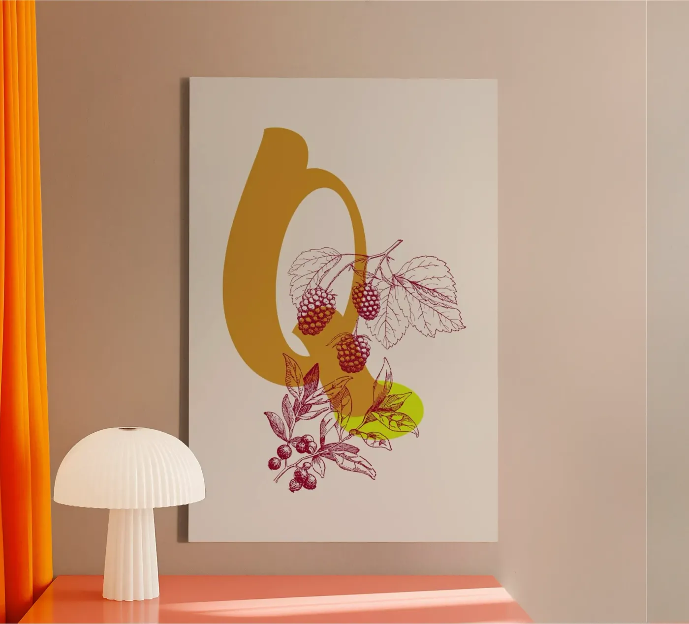 Q canvas by Froilein Juno