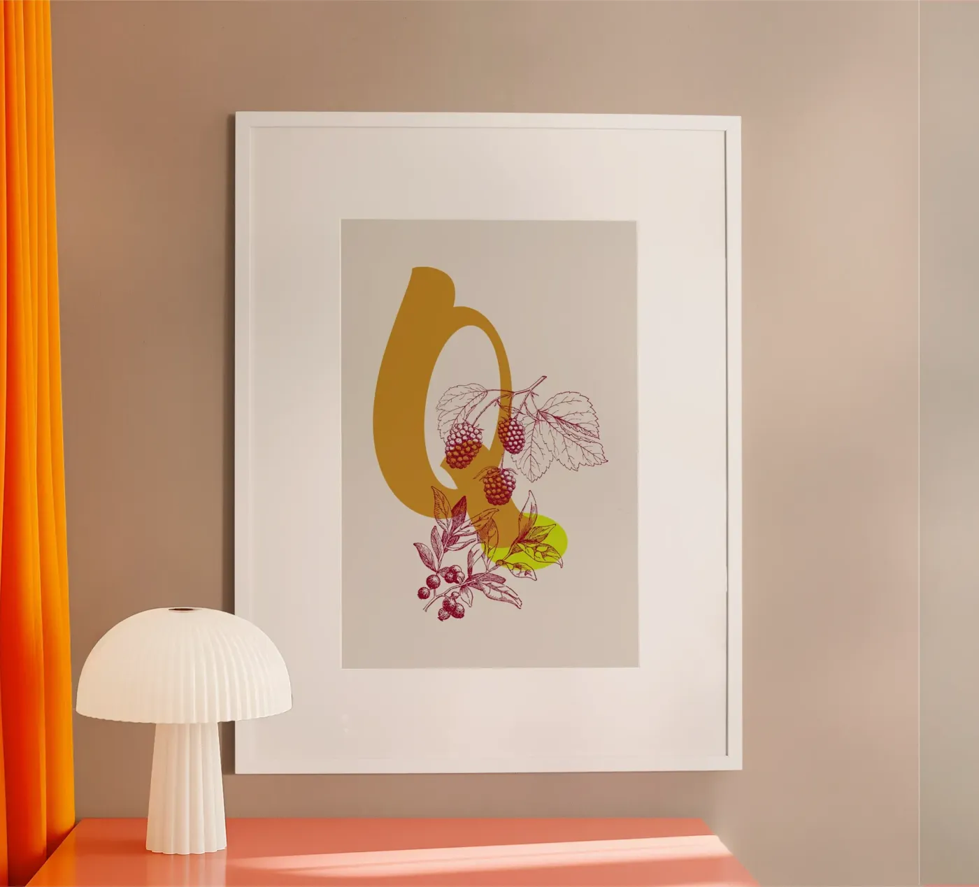 Q poster by Froilein Juno